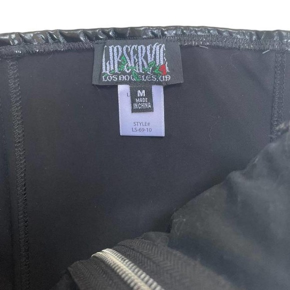 Vtg 00's Lip Service Corset - Picture 3 of 4